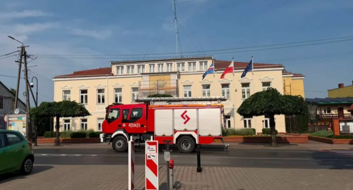 Alarm bombowy w Gostyninie. Trzeba było ewakuować 86 osób