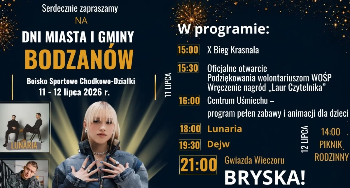 Dni Miasta i Gminy Bodzanów 2026. Co w programie?