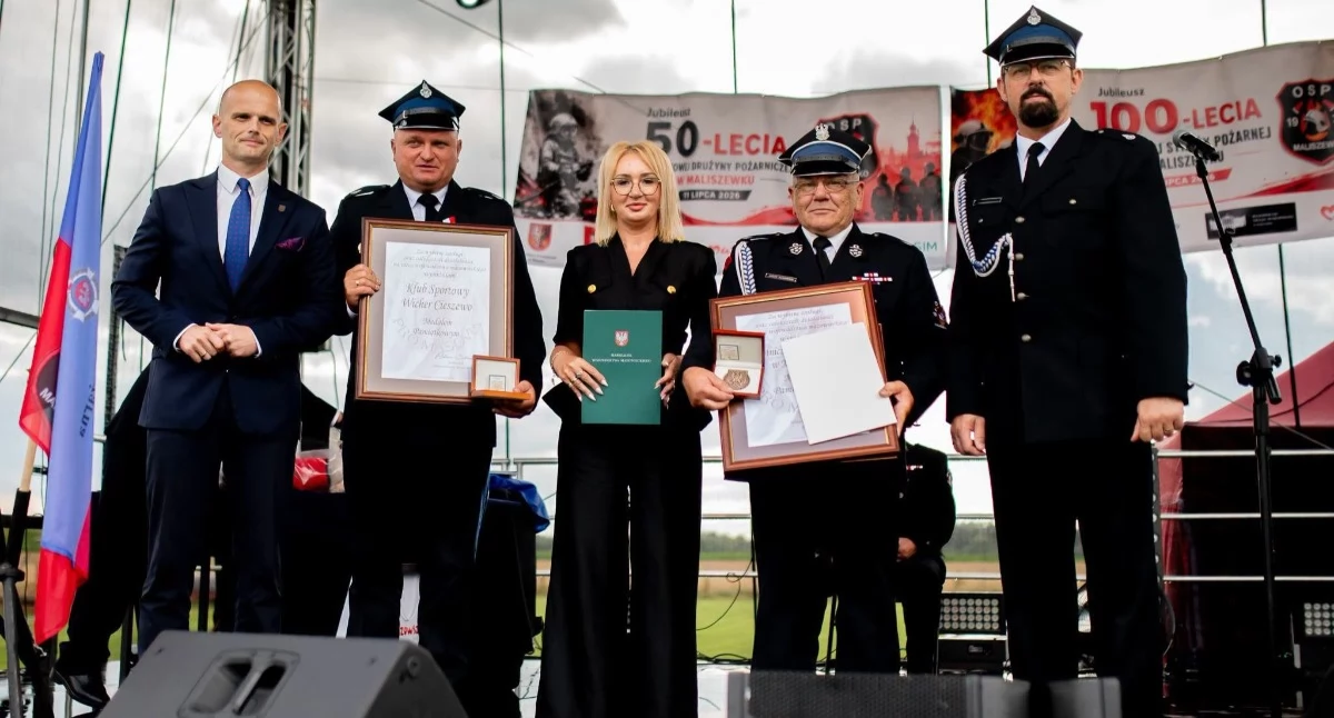 Ochotnicza Straż Pożarna w Maliszewku świętowała 100-lecie działalności