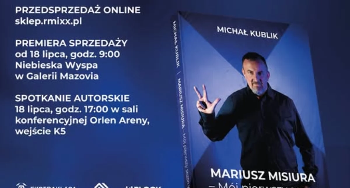 Premiera nowej książki Michala Kublik.a Pierwszy sezon Misiury w Ekstraklasie