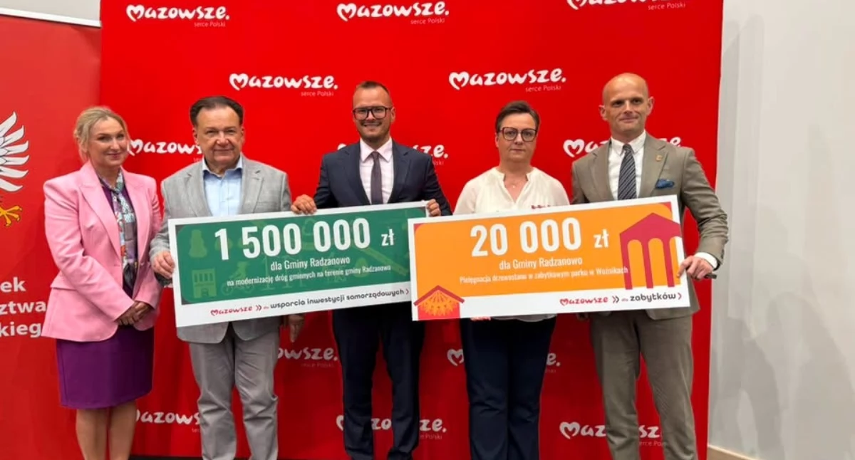 Pieniądze na drogi w Łoniewie i Starym Boryszewie oraz zabytkowy park w Woźnikach