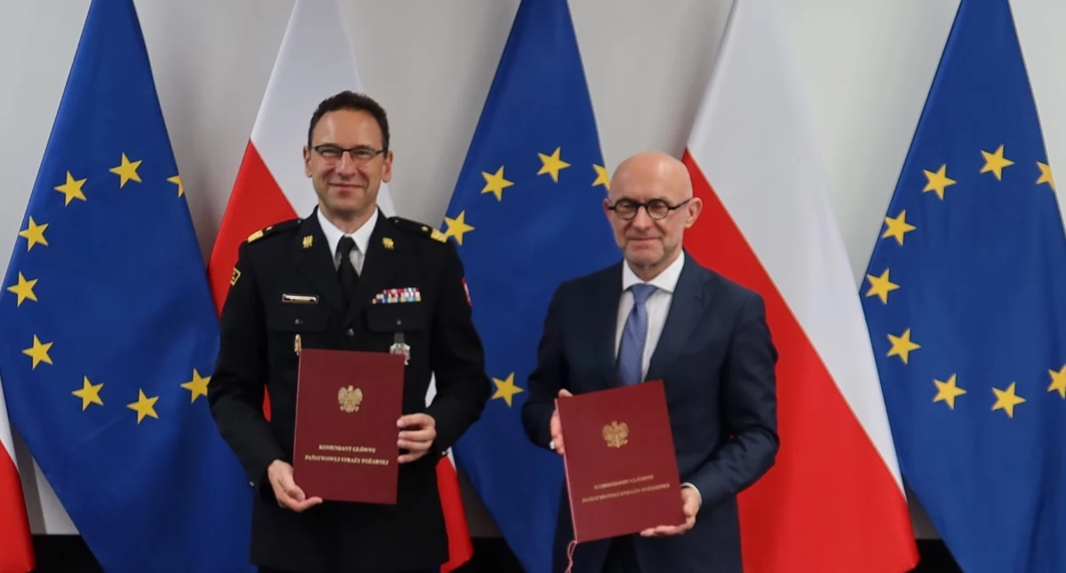 ORLEN i Państwowa Straż Pożarna wzmacniają współpracę na rzecz bezpieczeństwa