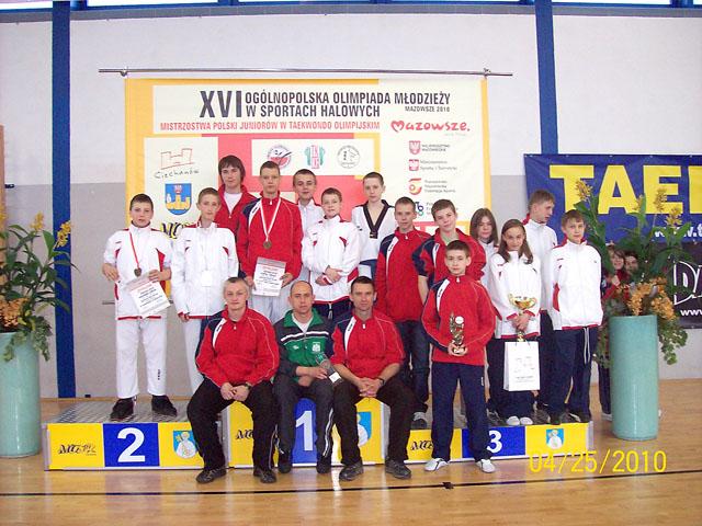 Pierwsze olimpijskie kółka  