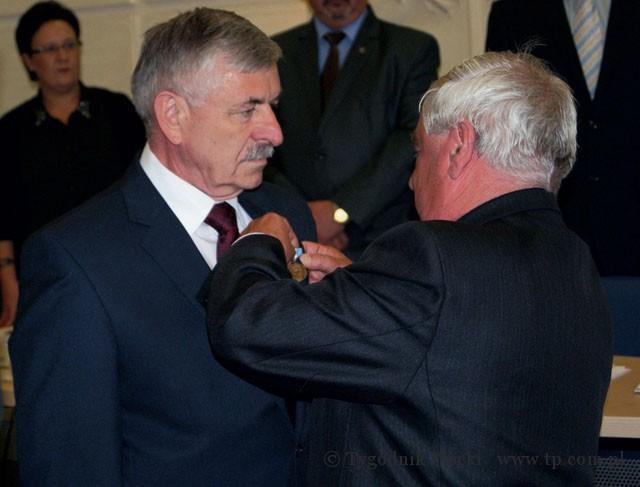 Medal im. doktora Jordana dla prezydenta Kutna
