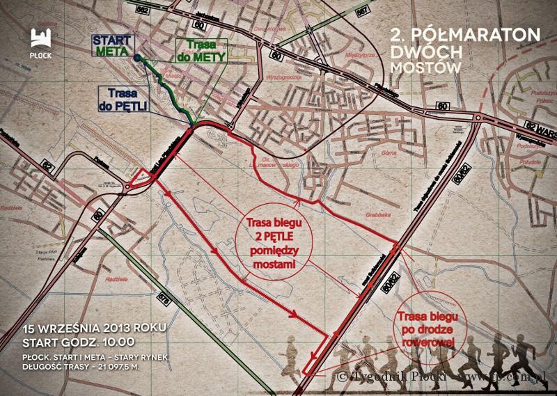 W niedzielę 2. Półmaraton Dwóch Mostów. Będą utrudnienia w ruchu