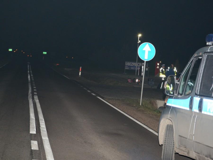 Wypadki w powiecie sierpeckim. Dwie osoby w szpitalu
