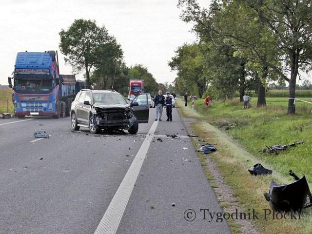 Wypadek europosła pod Sierpcem