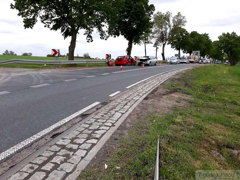 Wypadek w Brochocinie. 5 osób w szpitalu