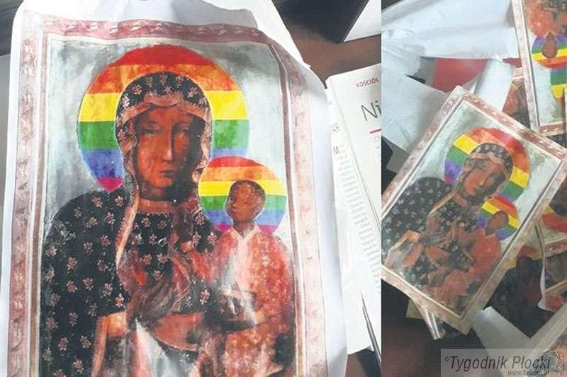 Nie milkną echa profanacji wizerunku Matki Boskiej Częstochowskiej