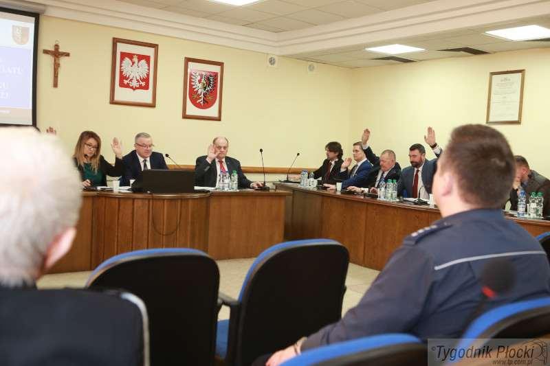 Sesja Rady Powiatu w Płocku