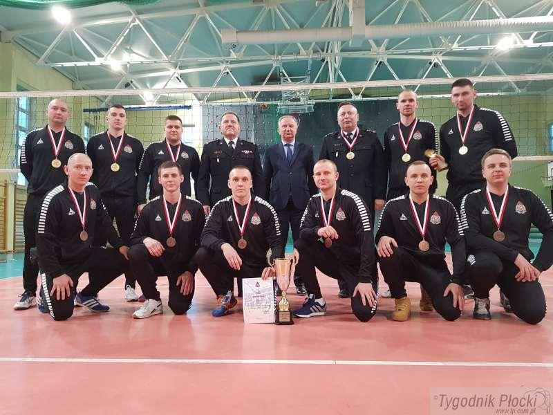 XVII Finał Mistrzostw Województwa Mazowieckiego Strażaków w Piłce Siatkowej. Płocczanie na trzecim miejscu