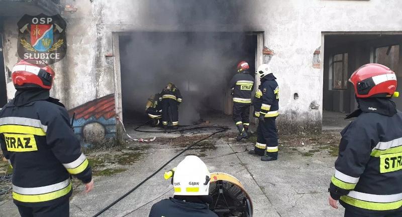 Pożar w Nowym Wymyślu