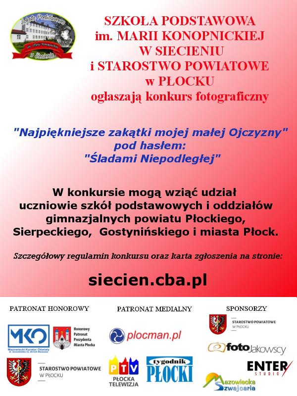 Powiatowy Konkurs Fotograficzny „Najpiękniejsze zakątki mojej małej Ojczyzny”