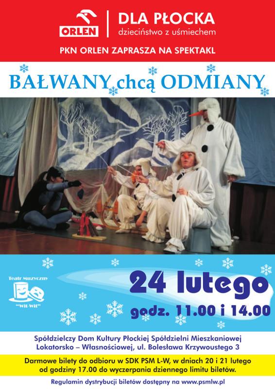 ORLEN zaprasza dzieci na bezpłatny spektakl teatralny
