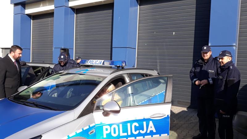 Nowe samochody płockiej policji