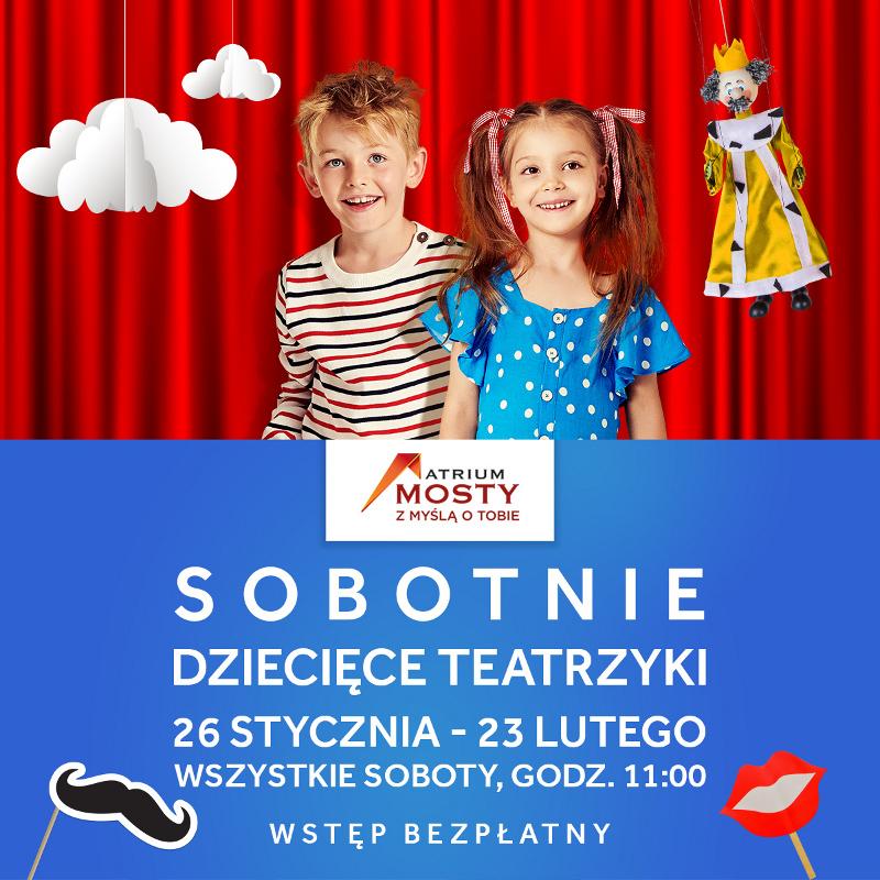 Cykl spotkań z dziecięcym teatrem w Atrium Mosty