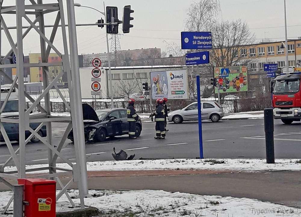 Awaria sygnalizacji na skrzyżowaniu NSZ i Przemysłowej