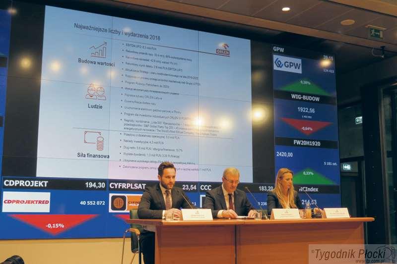 PKN ORLEN przedstawił wyniki za 2018 r.