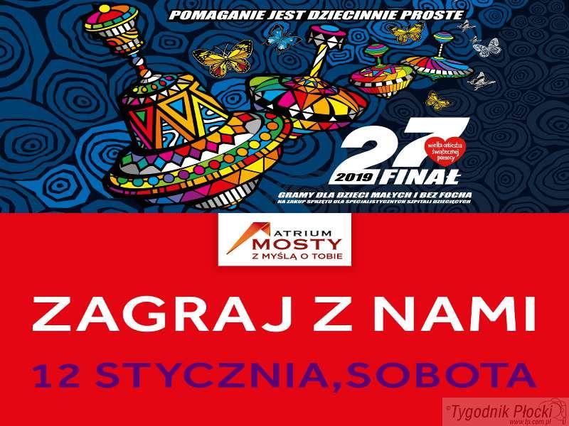 Atrium Mosty zagra dla WOŚP 12 stycznia