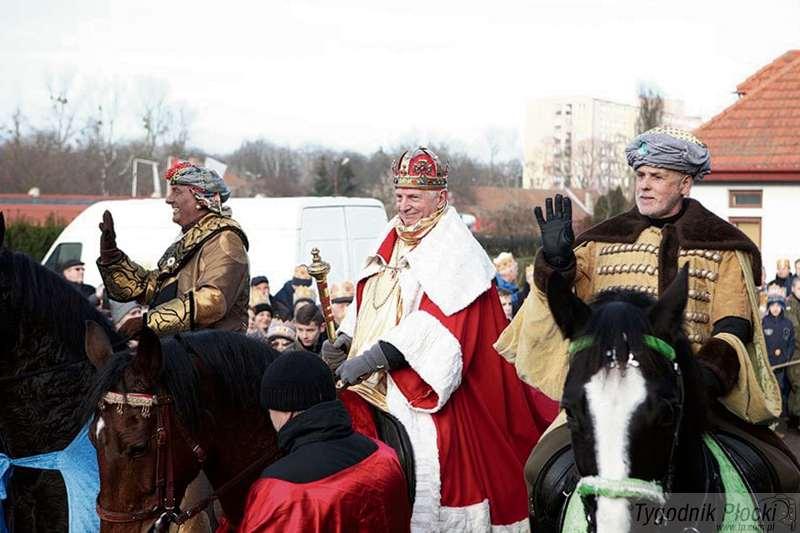 Trzej Królowie odwiedzą Płock