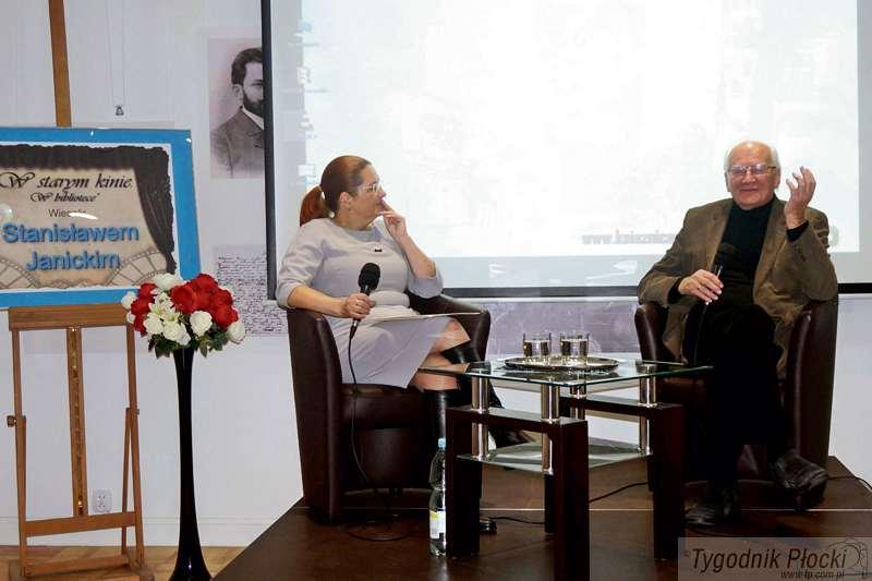 Stanisław Janicki w Książnicy Płockiej