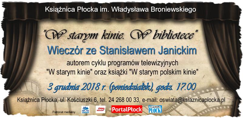 Stanisław Janicki w Książnicy Płockiej