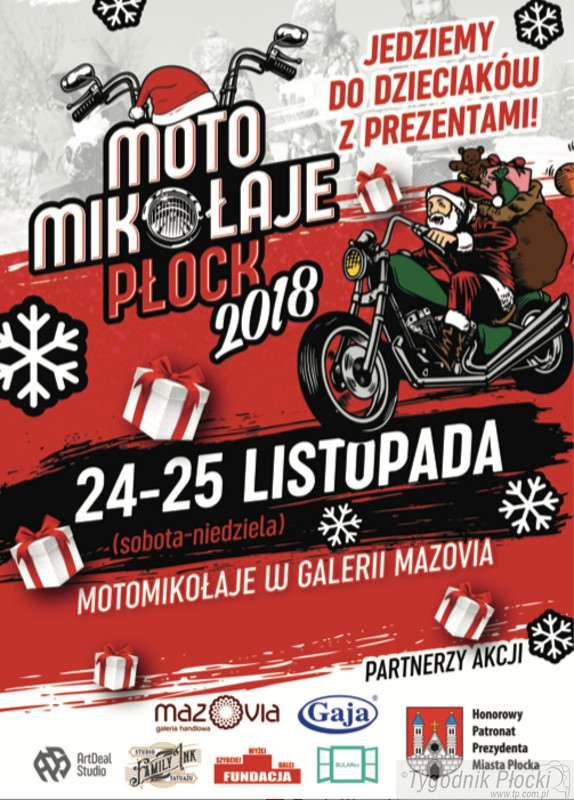 MotoMikołaje w Galerii Mazovia