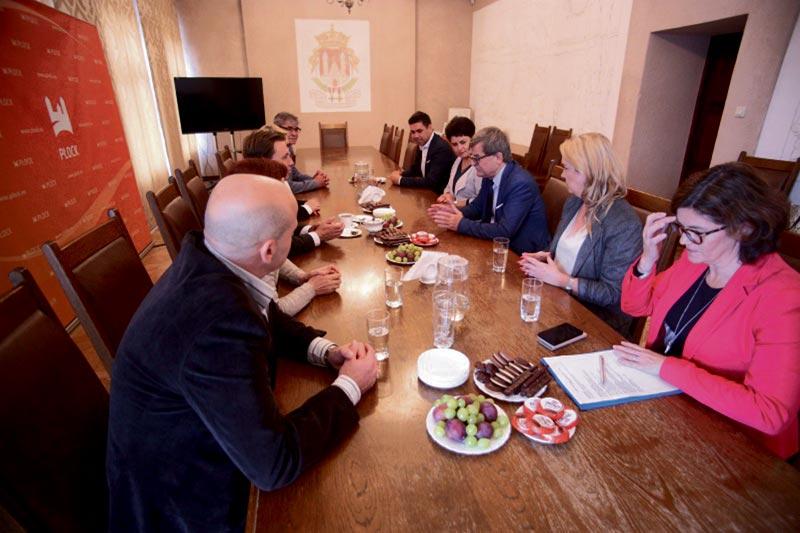 Goście w Płocku z bułgarskiego Plewen