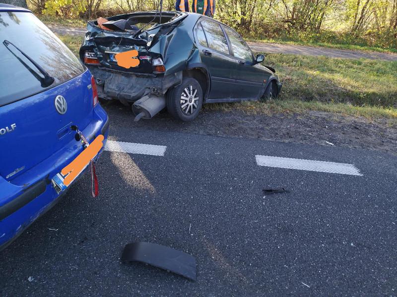 Wypadek w Woli Łąckiej