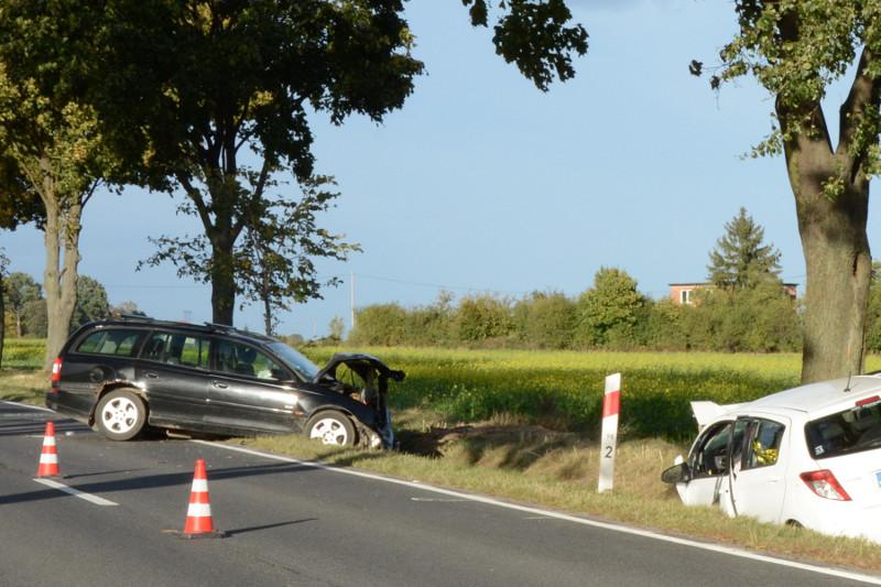 Wypadek w Żukach. Cztery osoby ranne, w tym dwoje dzieci