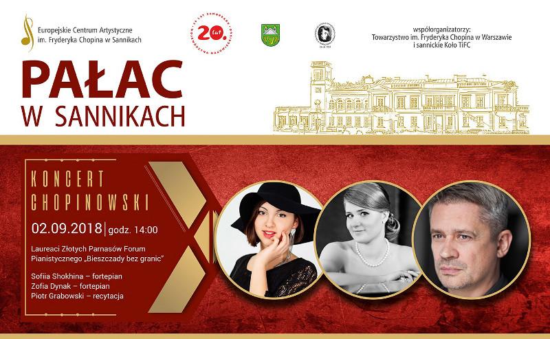Koncert chopinowski w Sannikach
