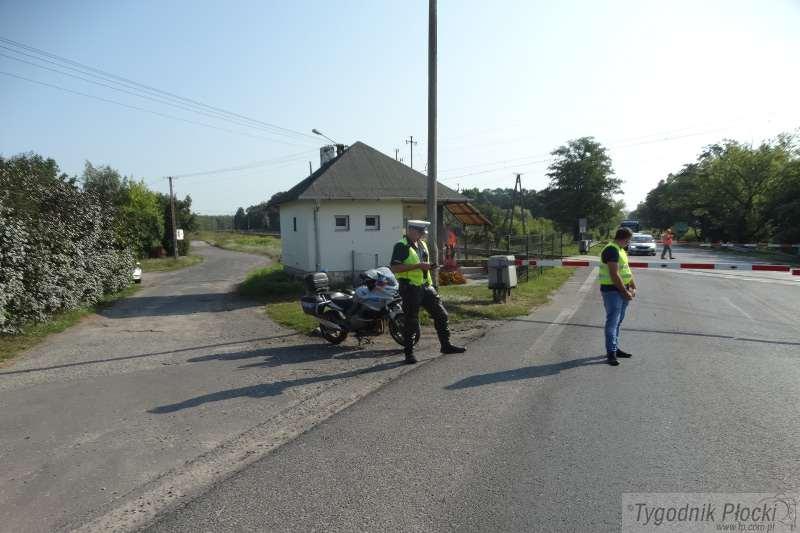Przypominali o ostrożności na przejazdach kolejowych