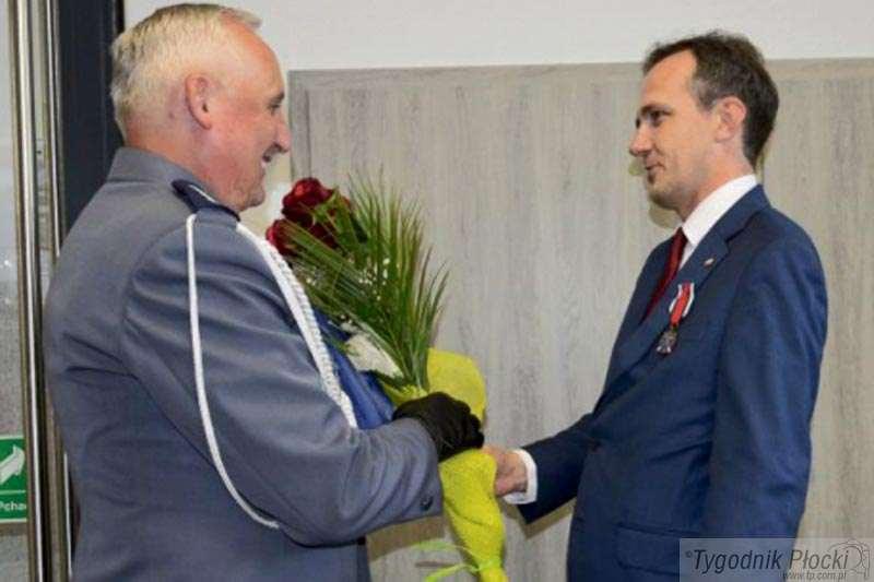 Brązowy medal dla burmistrza za wspieranie policji