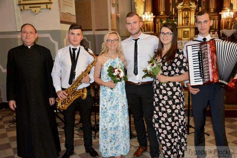 Zespół z Zycka Polskiego w sannickim kościele