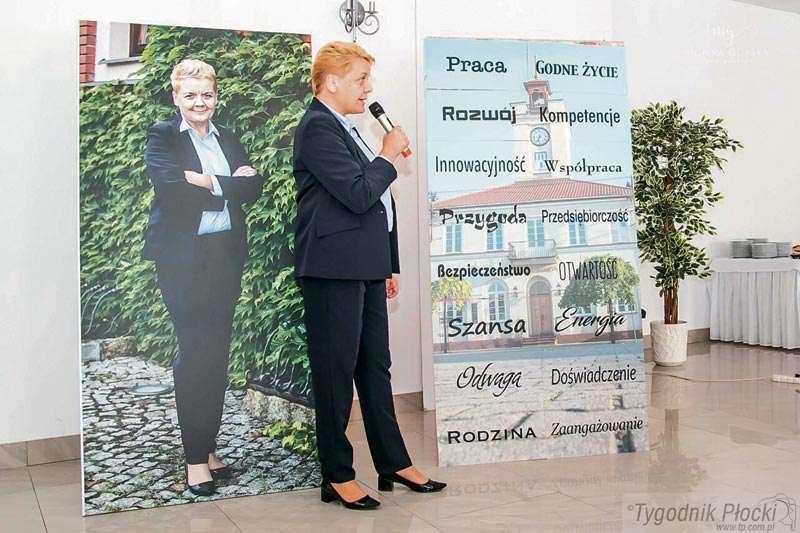 Kandydatka PSL na burmistrza Gostynina