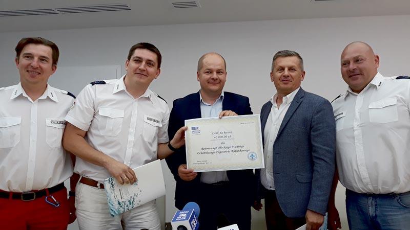 Wodociągi Płockie i MOSiR pomogły woprowcom