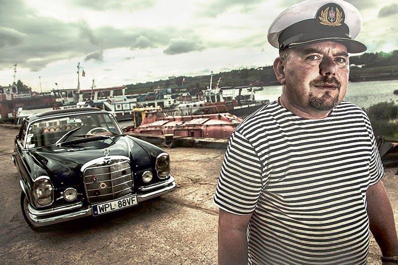 Unikalne mercedesy na ulicach Płocka