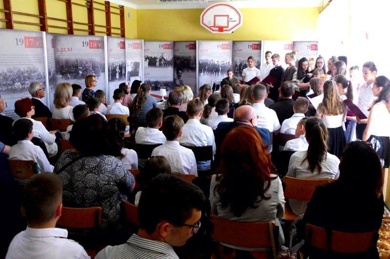 Wystawa w SP w Podgórzu