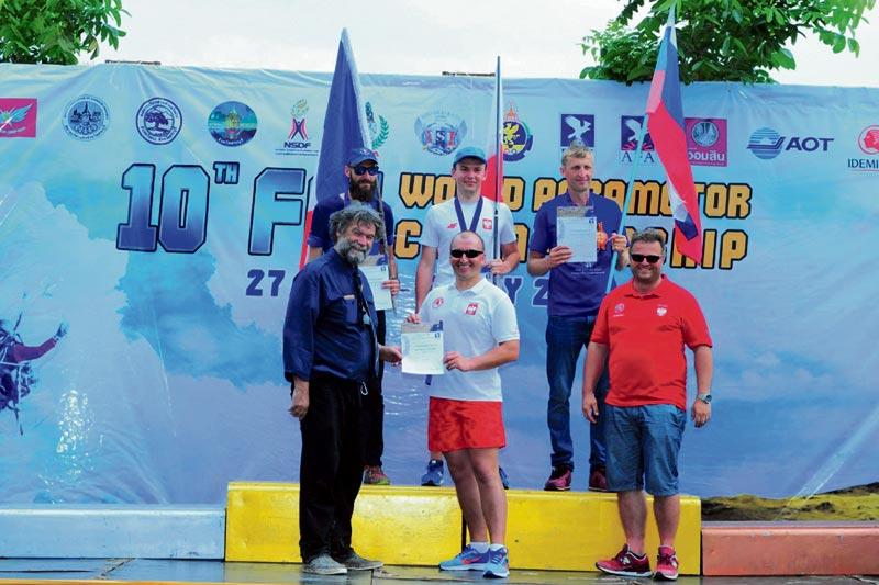 Wojciech Bógdał motoparalotniowym mistrzem świata