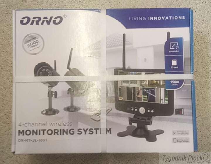 Chciał pomóc teściowej, ukradł zestaw monitoringu