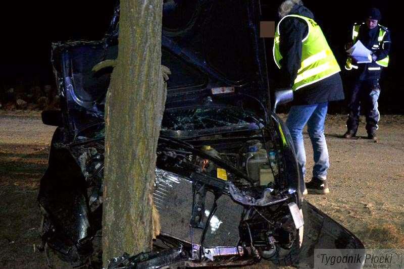 Pijany kierowca stracił panowanie nad samochodem