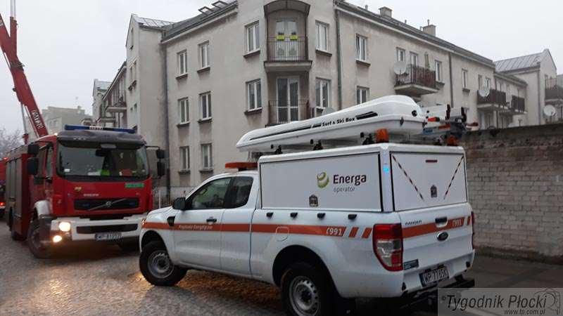 Pożar przy ulicy Zduńskiej