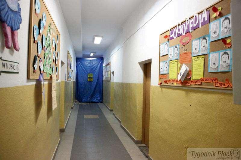 Remont szkolnych łazienek w Blichowie