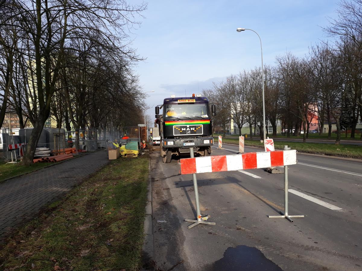 Od piątku ulica Łukasiewicza zamknięta dla ruchu