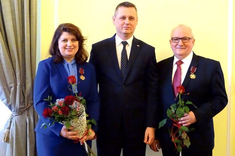Otrzymali Krzyże Zasługi