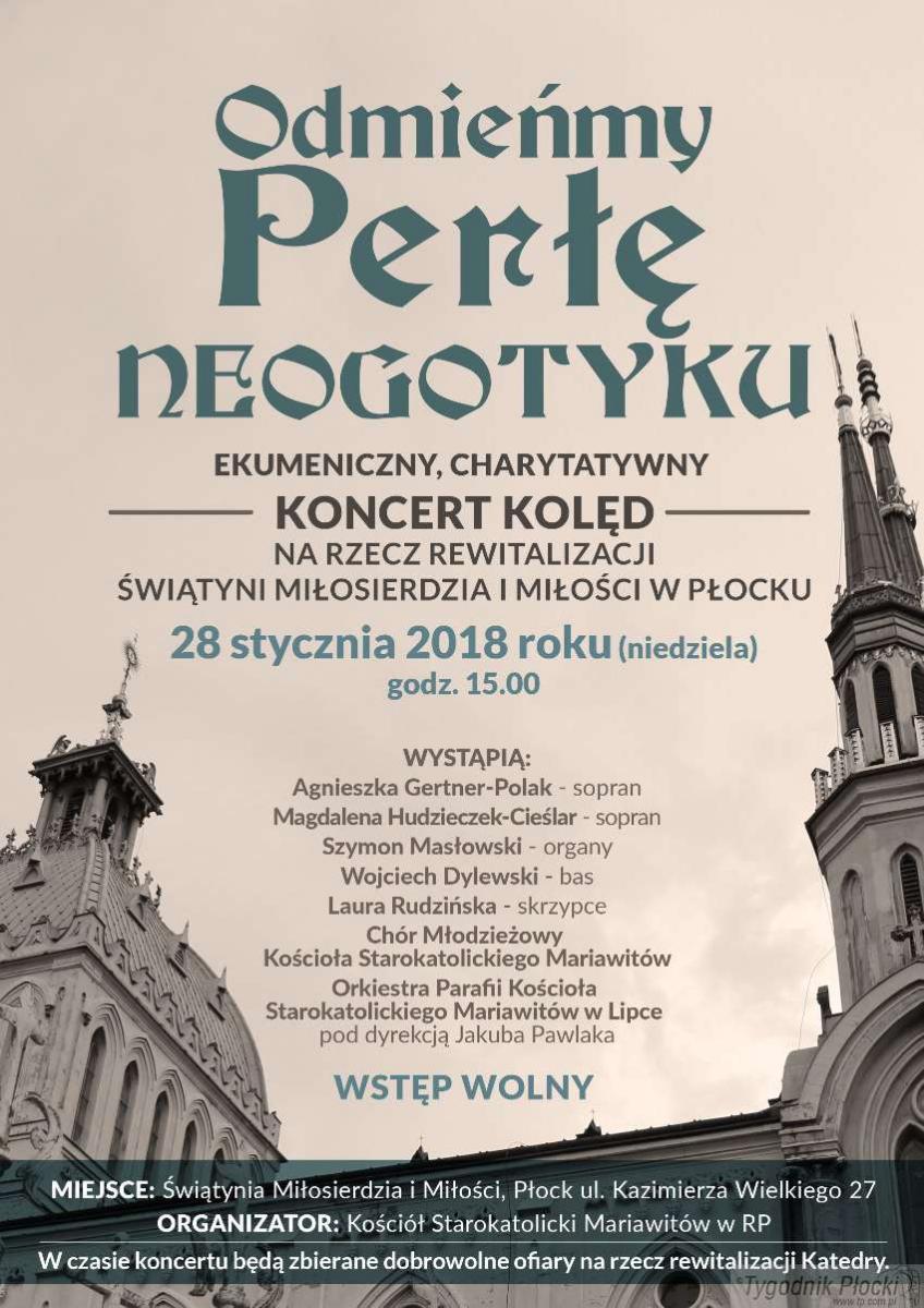 Koncert na rzecz katedry mariawickiej