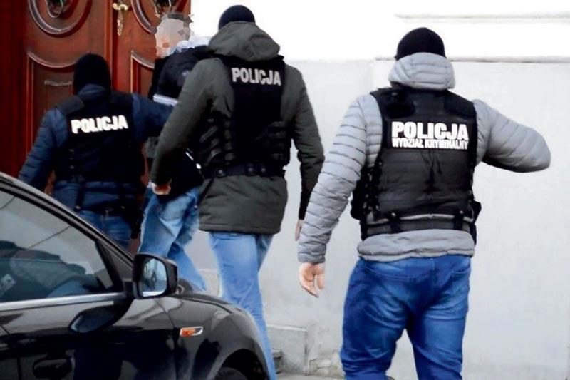 Byli zaskoczeni  widokiem policjantów