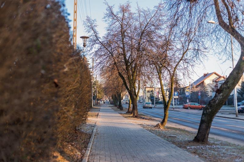 Chodniki przy ulicy Południowej  wyremontowane