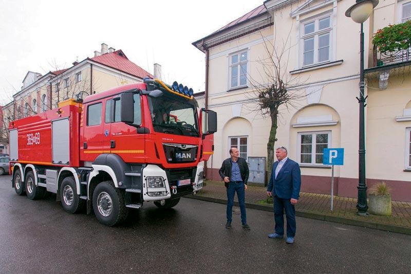 Nowy samochód OSP Gąbin