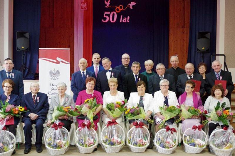 Jubileusz złotych godów w Radzanowie